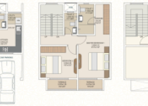 Raw houses - 1328.00 sq.ft.
